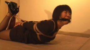 hogtied japanese secretary