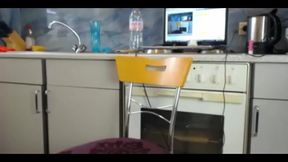 Amateur Sexydea Flashing Ass on Live Webcam