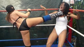 EVIL and UGLINESS BEHIND THE MASK! Fiorella Fuego vs Black Demon