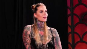 Tattooed Slut Gets Fucked Properly and Makes a Masturbation Show