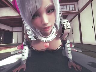 [GENSHIN IMPACT] POV Noelle booty is so taut it makes u cum (CG PORN 60 FPS)