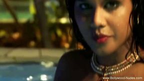 Lady In Red Does The Best Ritual And Dances Gracefully