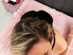 Amateur blonde teen emily austin fucked in pov