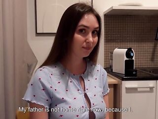 A New MILF Stepmom Seduces Her Sailor Stepson After a Year at Sea.