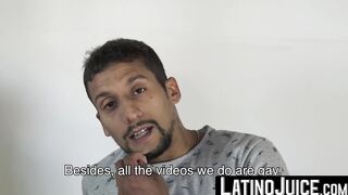 LatinoJuice.com - Latino stud Emanuel and Roco finishes their fucking session with lo