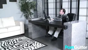 Lustful blonde mature Morgan Ray gets banged hard