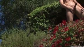 Sun Soaking And Cock Stroking - Brandon Lewis