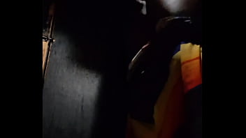 Slim Twink Takes Huge Hairless Black Cock Raw in Gloryhole Booth