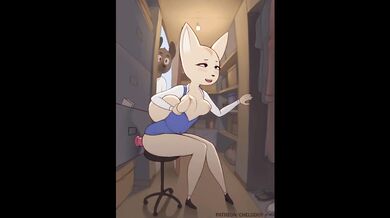 Anime ass fucking me mad with big furry tits and cum