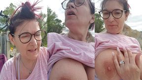 pour ce lundi de paques une petite balade en velo sac a dos au bord de l eau ...