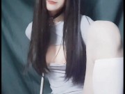 ドライでイク男の娘Japanese Crossdresser Dry Orgasm