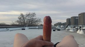 Immensely Satisfying Rooftop Orgasm