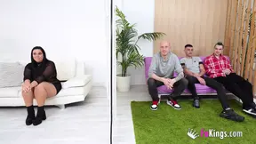 Curvy Vicky loves big cock in her tight pussy