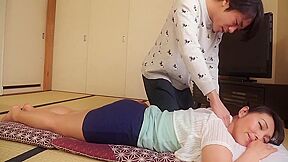 Lonely Asian Housewife Massaged And Fucked By A Young Guy