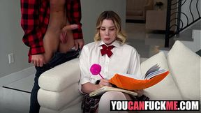 Help Me Study and I'll Be Your Freeuse Slut Sophia Sterling, Rion King