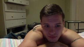 Athletic Dude with Sholder Tatoo Stirpping