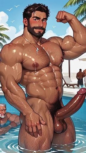 Big Cock Solo Hunk Show