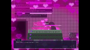Eris Dysnomia's busty session in animated otokonoko game