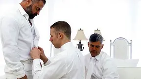 Triple Heat: Elder Holland Gets Pounded by Twin Mormons—Missionary Mayhem – 18+