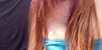 Italian Big Tits MILF Artemisia Love Hot Solo Bouncing Tits Session