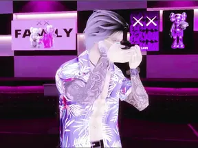 Cartoon girl gets fucked on her birthday in a fantasy scenario