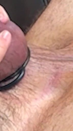 Up Close of Me Hammering My Thick Dick