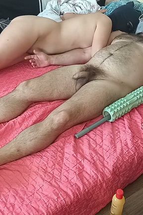 Foreplay in the Bedroom with an Amateur Couple