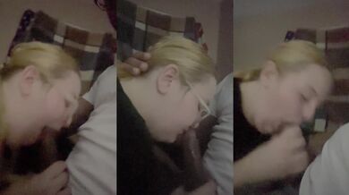 1st day out of Jail Slut sucking me dry