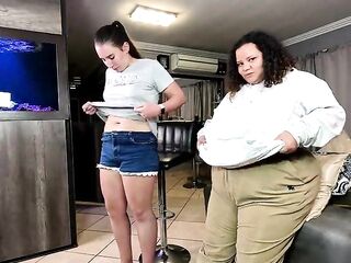 big beautiful woman and CORPULENT strumpets proving themselves precious in a CASTING AUDITIONS for a porn scene