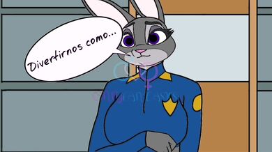 Animated Zootopia Trio Choked On Cartoon Cumshot