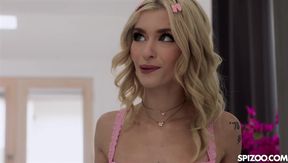 Petite Blonde Emma Rosie Blows BBC Before Riding It