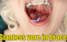 Giantess Devour Fetish in Braces