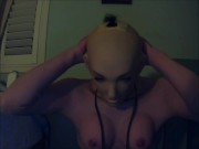 Reni Take Over Pt3! Female mask Reni masks herself on!!!