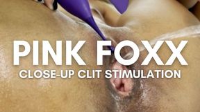 Pink Foxx Close-Up Clit Stimulation