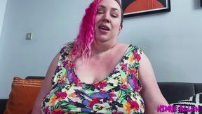 Get On The Floor And Lick - Nimue Allen, femdom, bbw, facesitting, humiliation, cuckolding wmv