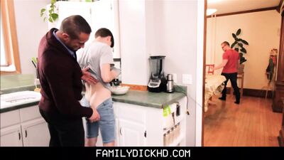 M�nage � trois with the in-laws: A turkey day three way between a stepdad, two stepsons and an oversized bird.