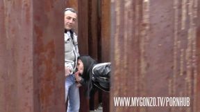 Hannah Sweet's steamy public pickup ride