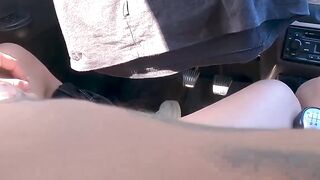 Israeli Hunk Bottom Rides Driver's Dick in Public Restroom