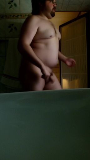 dance naked in the bathroom