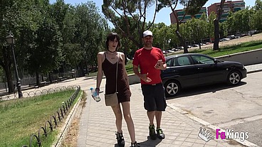 20yo HAIRY babe wants to do a porno with her 42YO friend. We fulfill her fantasy!