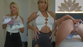 video joi . j essai 2 tenue pour toi , me touches et me caresses pour toi puis me godes pour toi?
