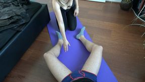 Cum on your feet!