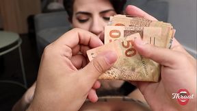 Garganta profunda /Engasgou e babou no pau/chupou com muita vontade por dinheiro/brincou com a por fez ahegao - Lady Snow Brasil e Lord Kenobi (veja completo no red)