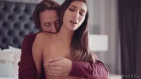 Tanned Beauty With Long Legs Pleasuring Old Man In Bed - Steve Holmes And Gianna Dior
