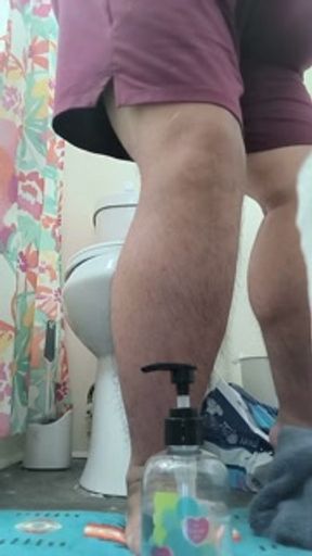 Just got done drying off and butt plug insert