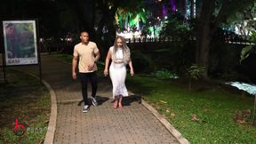 BBC Offers Money to a Woman on the Street to Make a Porn Video - Brandon Cruz &amp; Kataleya Gil