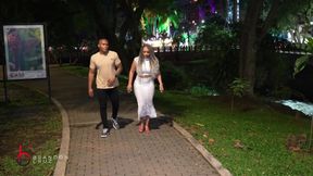 BBC Offers Money to a Woman on the Street to Make a Porn Video - Brandon Cruz &amp; Kataleya Gil