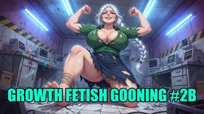 Growth Fetish Gooning #2B: Unstoppable Goddess Surge (Animated)