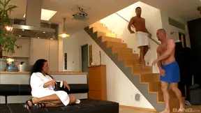 Ravishing Vicky W Blows Strong Cock While Another Man Fucks Her Hard