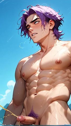 Sexy Muscular Dudes Engage in Wild, Messy Gay Action by the Waterfront. Worthy of the Hottest Hard-core Porn!